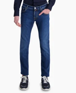 Jacob Cohen Jeans 5 Pkt Slim Fit Nick Ltd Blauw*Heren Broeken