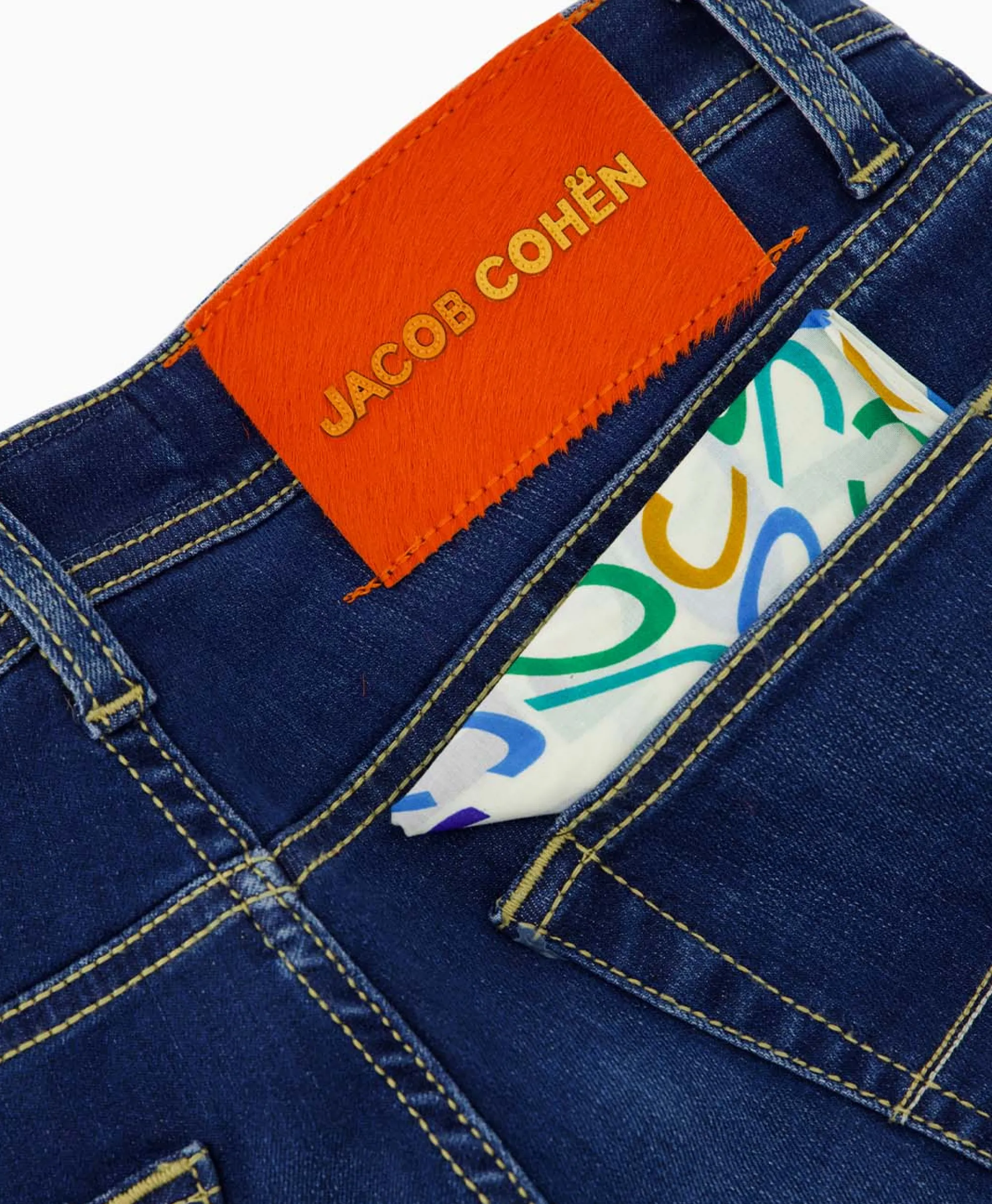 Jacob Cohen Jeans Nick Slim Blauw*Heren Broeken