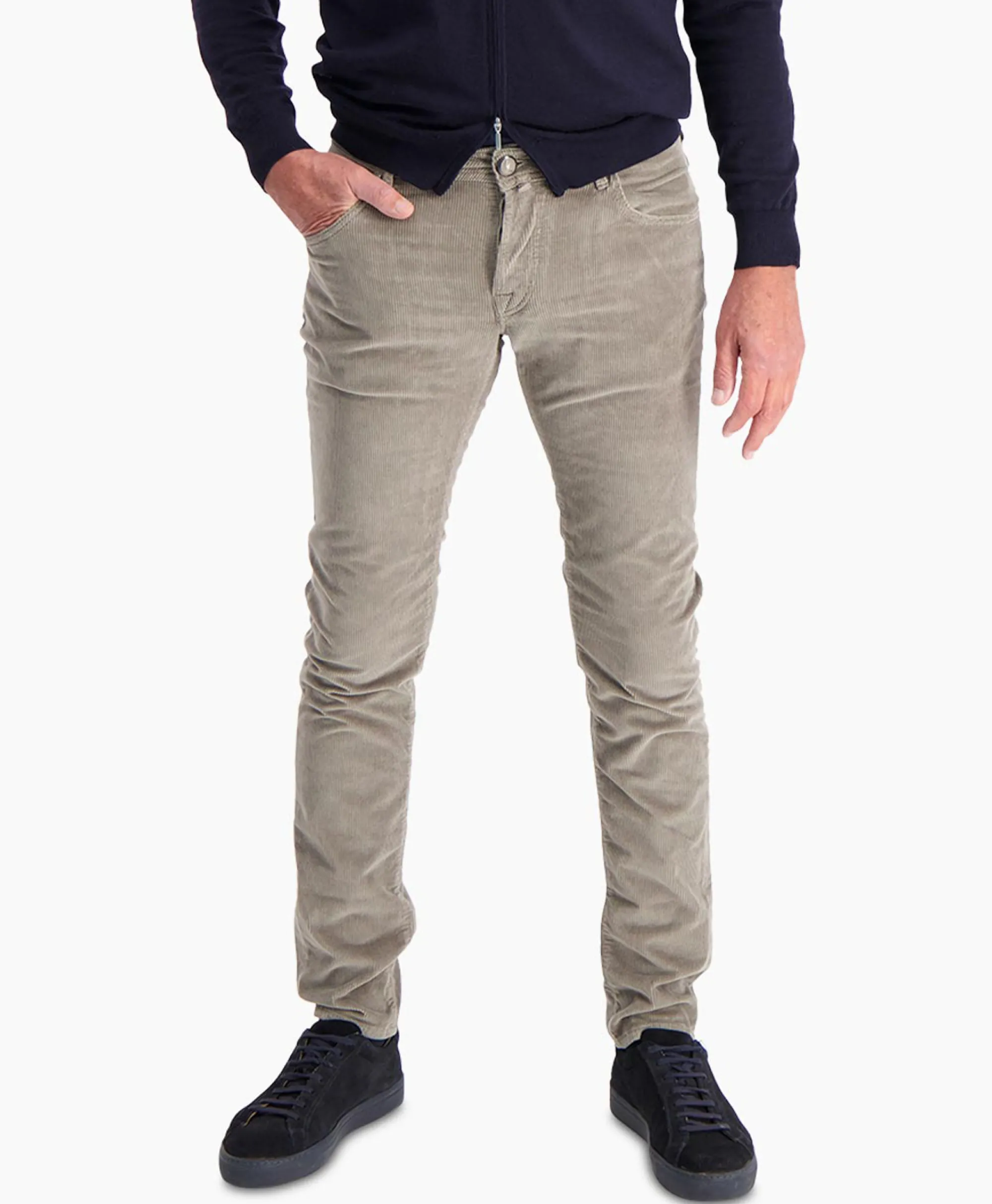 Jacob Cohen Jeans 5-Pocket Nick Slim Bruin*Heren Broeken