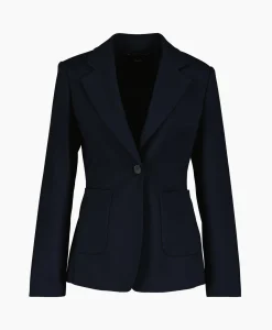 Joseph Blazer Glenview Jkt Tailor Wool Donker Blauw*Dames Blazers