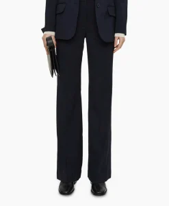 Joseph Pantalon Morissey Tailor Wool Donker Blauw*Dames Broeken