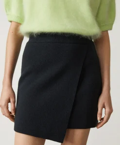 Lisa Yang Minirok Josette Donker Blauw*Dames Rokken