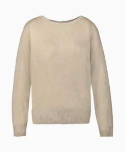 Liu Jo Pullover Maglia Chiusa M/L Goud*Dames Truien