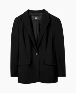 Luisa Cerano Blazer 498010/3417-0 Zwart Dessin*Dames Blazers