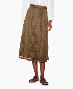 Luisa Cerano Midi Rok 598236/3619-0 Diversen*Dames Rokken