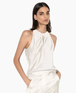 Luisa Cerano Top 298426/3596-0 Off White*Dames T-Shirts & Tops