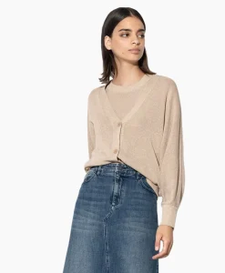 Luisa Cerano Vest 498218/5335-0 Beige*Dames Vesten