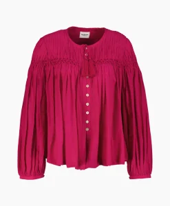 Marant Étoile Marant Etoile Blouse Abadi-Ge Pink*Dames Blouses