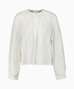 Marant Étoile Marant Etoile Blouse Janelle-Ga Wit*Dames Blouses