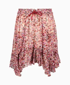 Marant Étoile Marant Etoile Midi Rok Frejus-Gc Rood*Dames Rokken