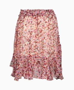 Marant Étoile Marant Etoile Midi Rok Frejus-Gc Rood*Dames Rokken