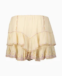 Marant Étoile Marant Etoile Minirok Jocadia-Ge Beige*Dames Rokken