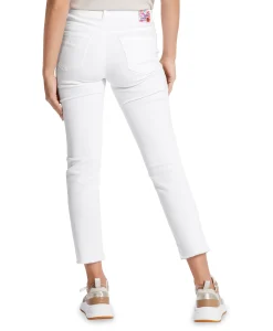 Marc Cain Pants Jeans Wp 82.04 D50 Wit*Dames Broeken