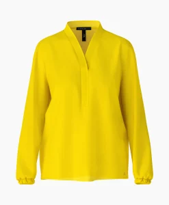 Marccain Additions Blouse Wa 51.03 W39 Geel*Dames Blouses