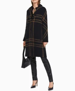 Marccain Additions Coat Va 11.04 W11 Zwart*Dames Jassen