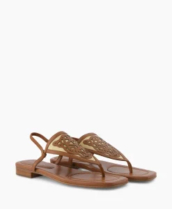 Marccain Bags And Shoes Tas Wb Sg.15 W03 Donker Bruin*Dames Sandalen