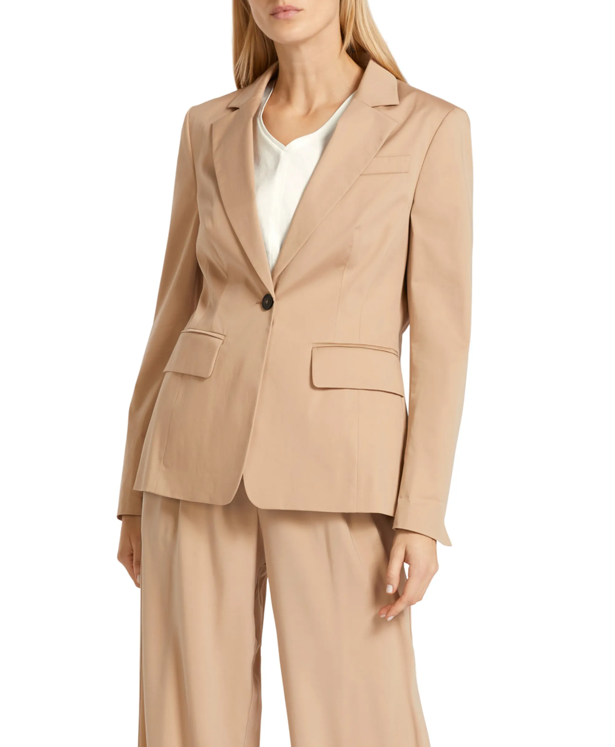 Marccain Collectie Blazer Uc 34.17 W83 Beige*Dames Blazers