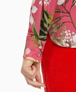 Marccain Collectie Blouse Vc 51.42 J28 Licht Rood*Dames Blouses