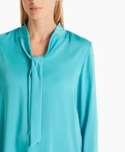 Marccain Collectie Blouse Wc 51.17 W08 Turquoise*Dames Blouses
