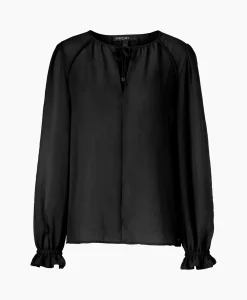 Marccain Collectie Blouse Wc 51.33 W30 Zwart*Dames Blouses