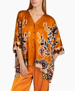 Marccain Collectie Blouse Wc 51.40 W66 Oranje*Dames Blouses