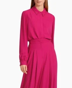 Marccain Collectie Blouse Wc 51.46 W90 Print + 2 Kleurig*Dames Blouses