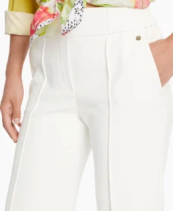 Marccain Collectie Broek Wc 81.25 W03 Off White*Dames Broeken