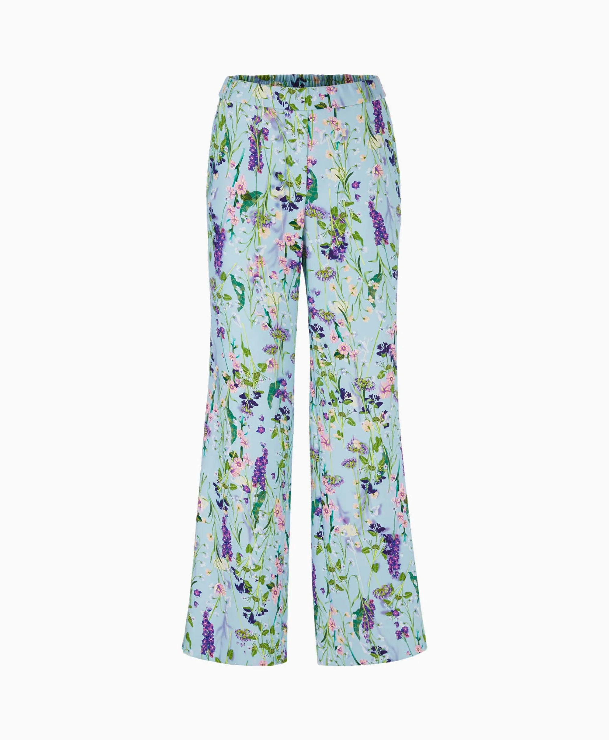 Marccain Collectie Broek Wc 81.15 W21 Licht Blauw*Dames Broeken
