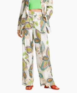 Marccain Collectie Broek Wc 81.50 W72 Wit*Dames Broeken