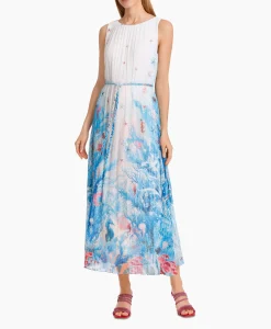 Marccain Collectie Jurk Wc 21.62 J83 Aqua*Dames Bruiloftskleding