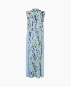 Marccain Collectie Jurk Wc 21.24 W25 Licht Blauw*Dames Bruiloftskleding