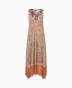 Marccain Collectie Jurk Wc 21.38 M49 Beige*Dames Bruiloftskleding