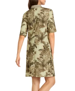 Marccain Collectie Mini Jurk Uc 21.26 J22 Donker Groen*Dames Bruiloftskleding