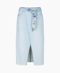 Marccain Collectie Rok Wc 71.05 D04 Licht Blauw*Dames Rokken