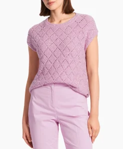 Marccain Collectie Top Wc 42.01 M25 Lavendel*Dames T-Shirts & Tops