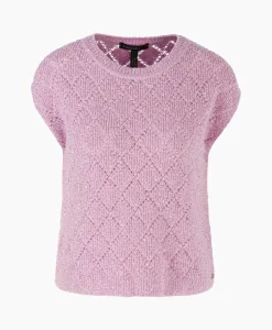 Marccain Collectie Top Wc 42.01 M25 Lavendel*Dames T-Shirts & Tops