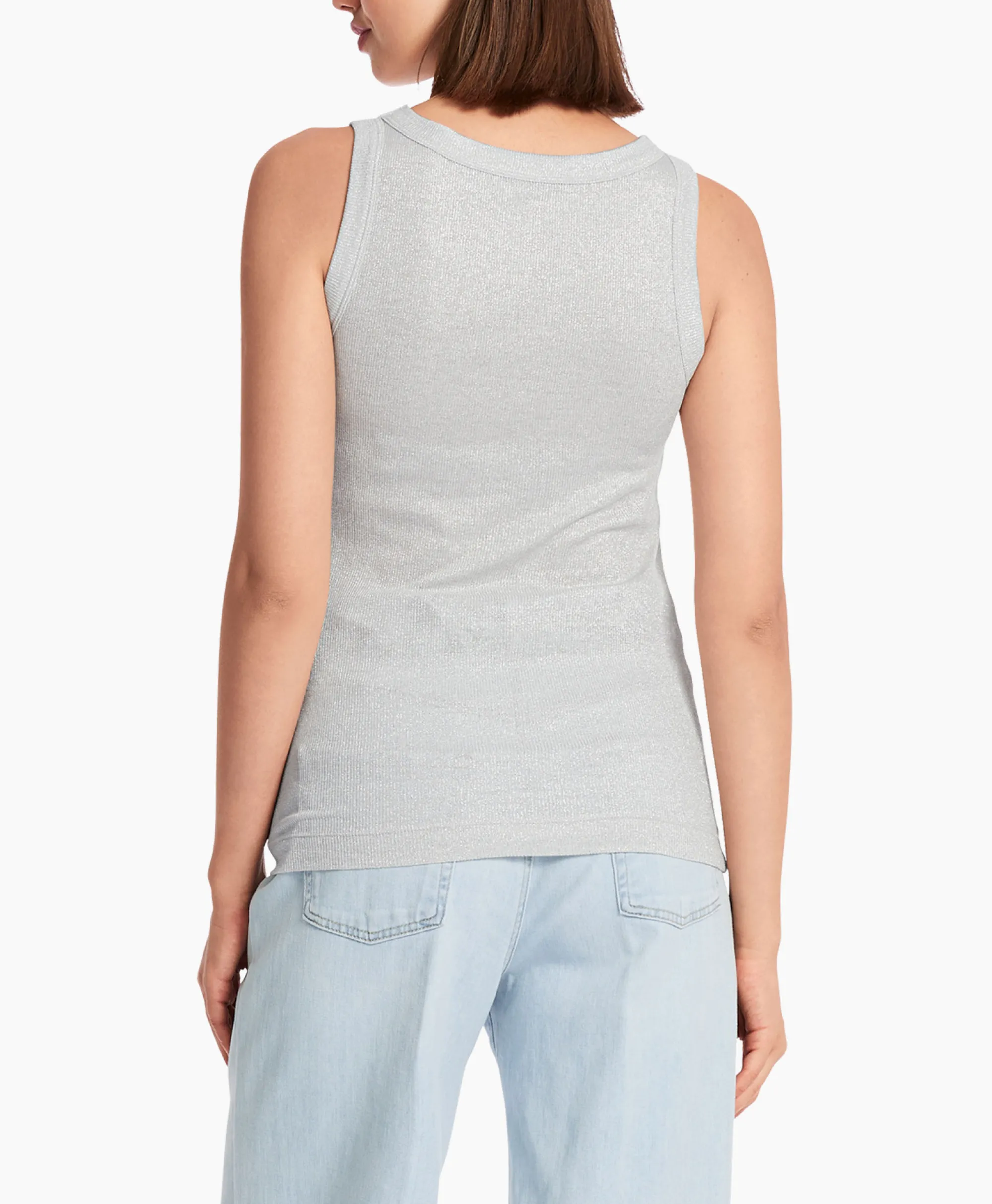 Marccain Collectie Top Wc 61.17 J37 Zilver*Dames T-Shirts & Tops
