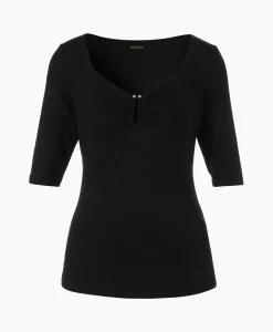 Marccain Collectie T-Shirt Wc 48.57 J33 Zwart*Dames T-Shirts & Tops