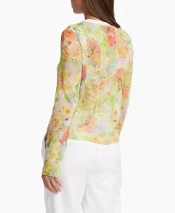 Marccain Collectie Vest Wc 39.16 M34 Midden Geel*Dames Vesten