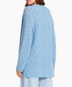 Marccain Collectie Vest Wc 39.11 M25 Licht Blauw*Dames Vesten