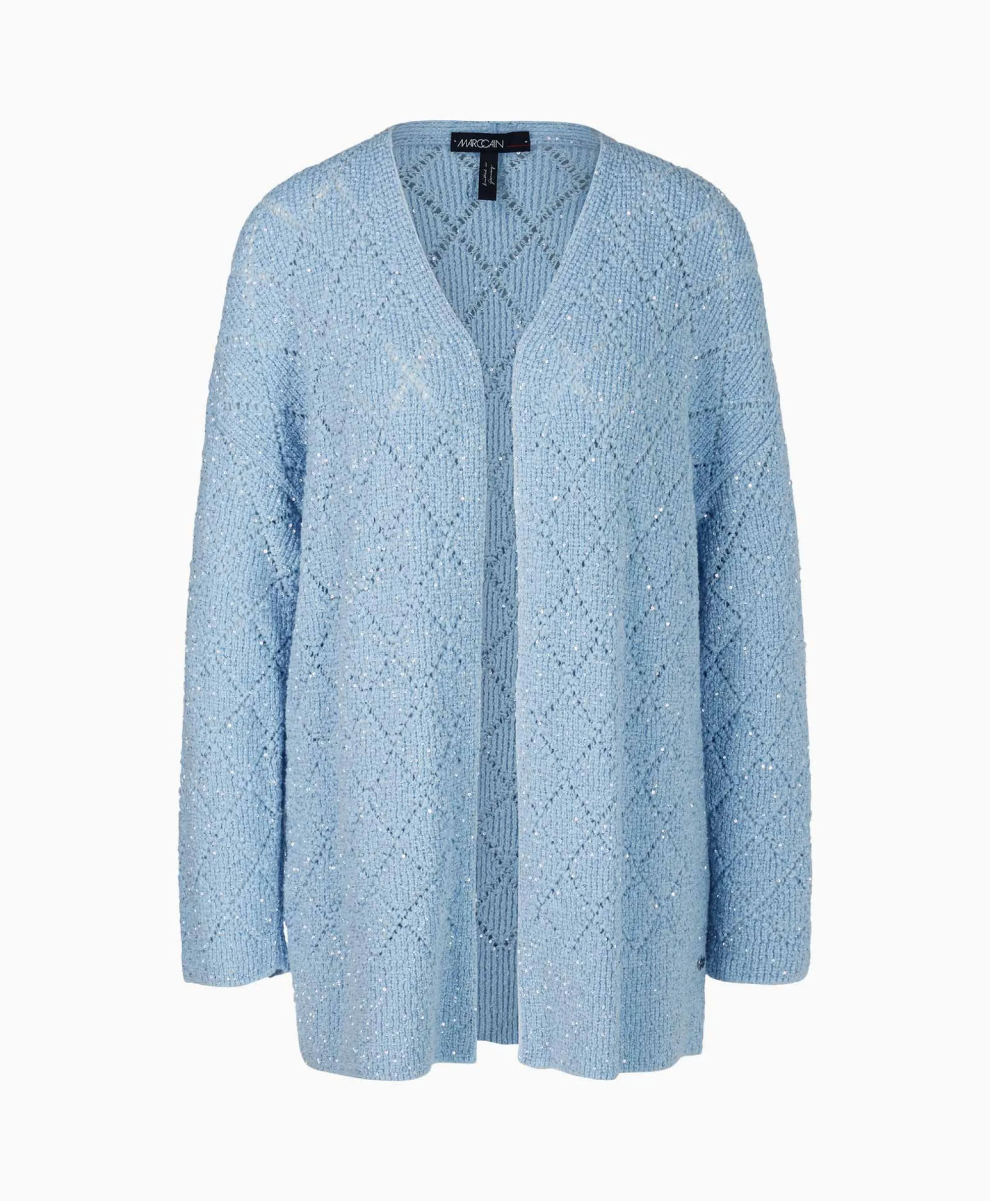 Marccain Collectie Vest Wc 39.11 M25 Licht Blauw*Dames Vesten