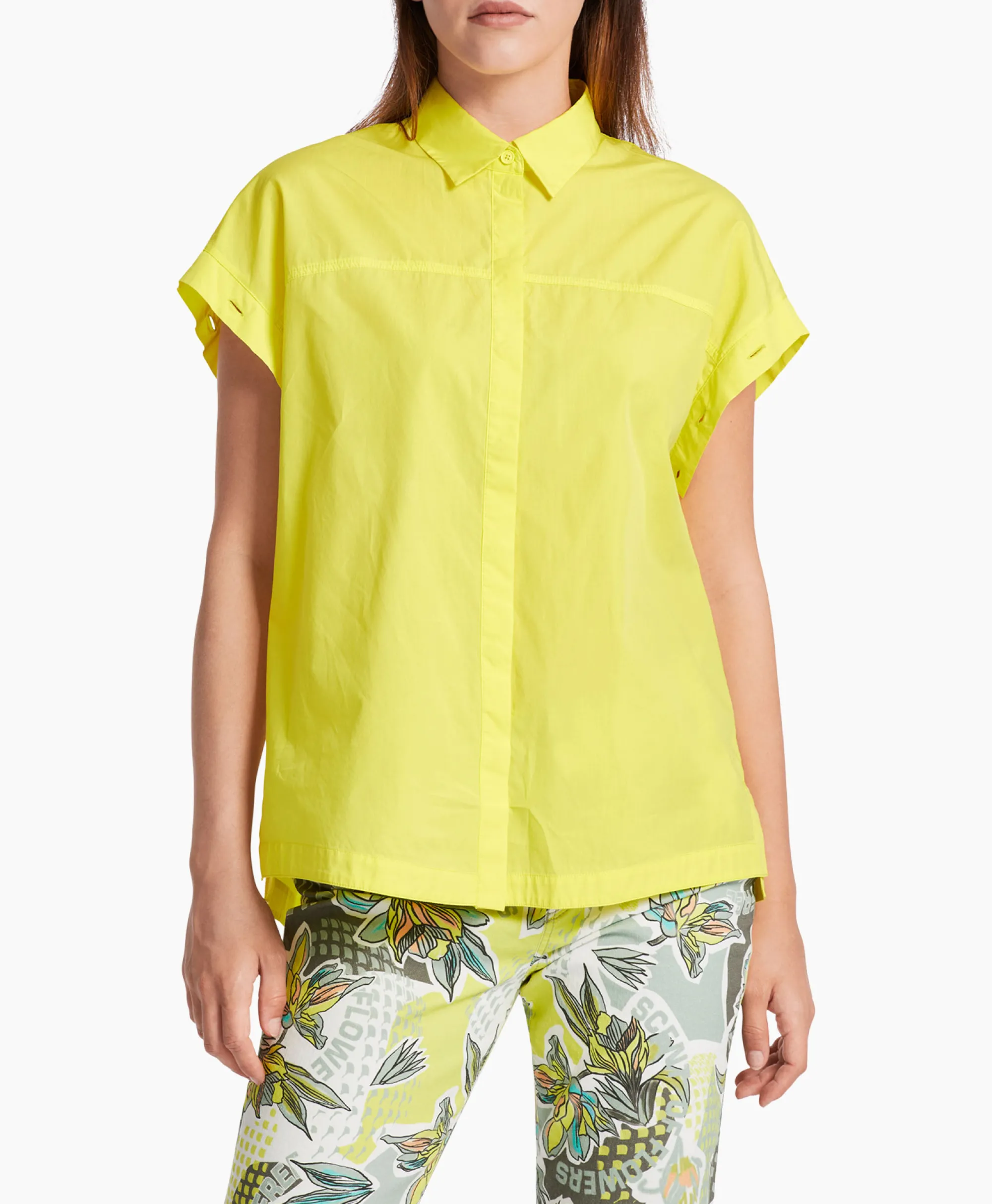 Marccain Sport Blouse Ws 51.02 W80 Geel*Dames Blouses