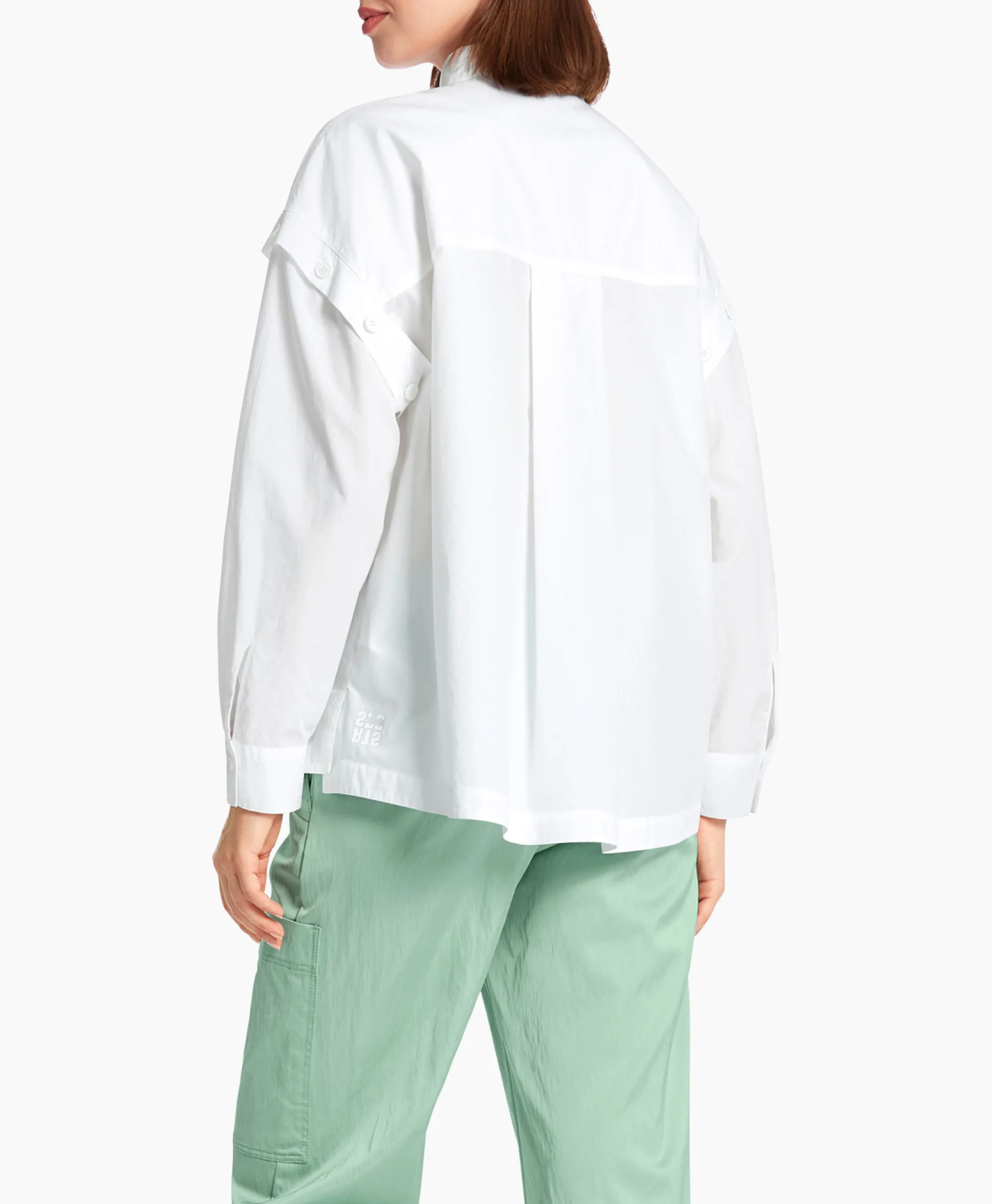 Marccain Sport Blouse Ws 51.02 W80 Wit*Dames Blouses