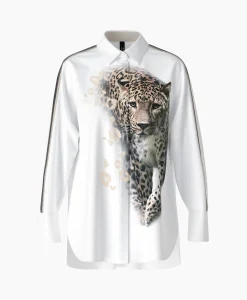 Marccain Sport Blouse Ws 51.13 W09 Wit*Dames Blouses