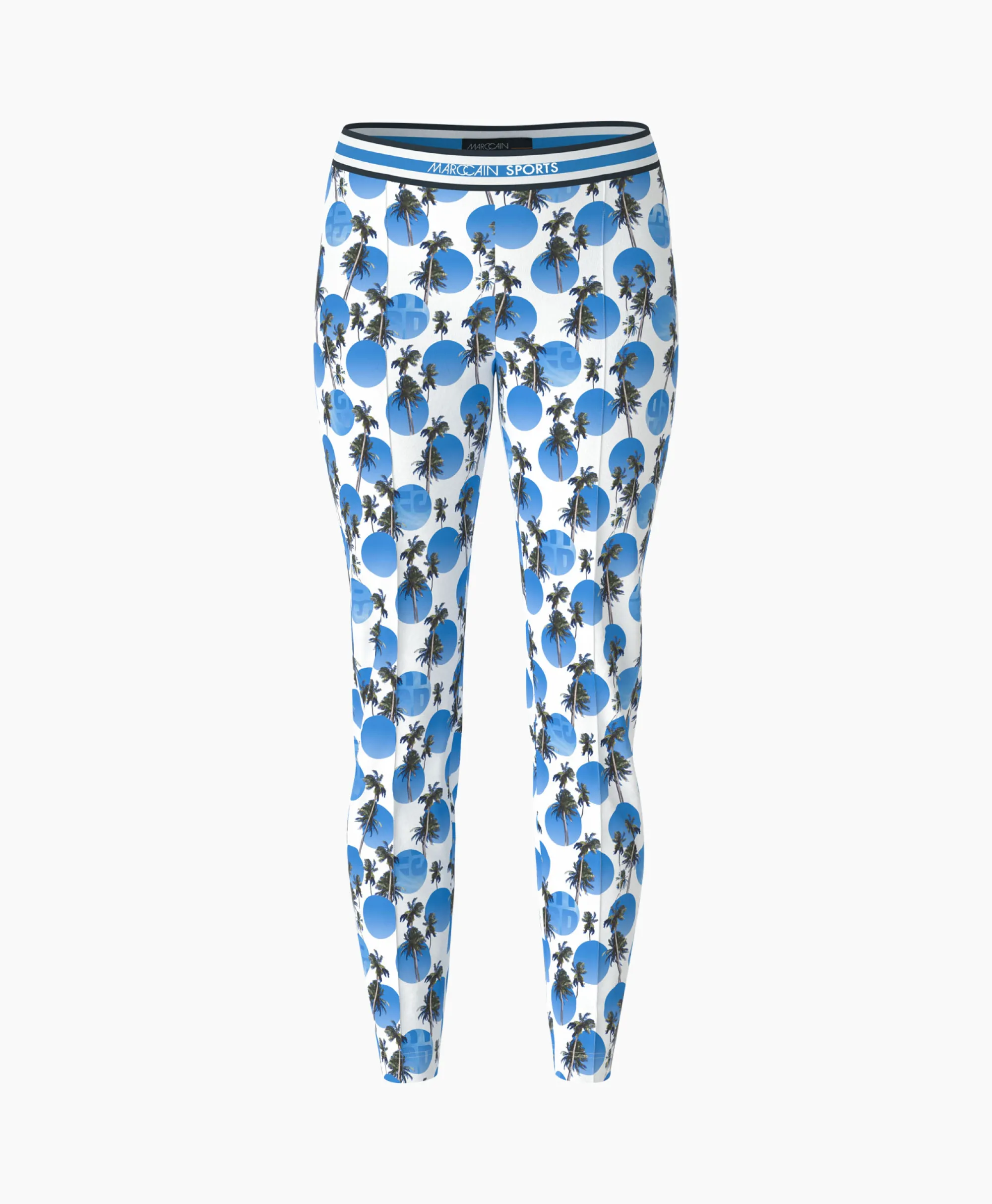 Marccain Sport Broek Ws 81.27 J77 Donker Blauw*Dames Broeken