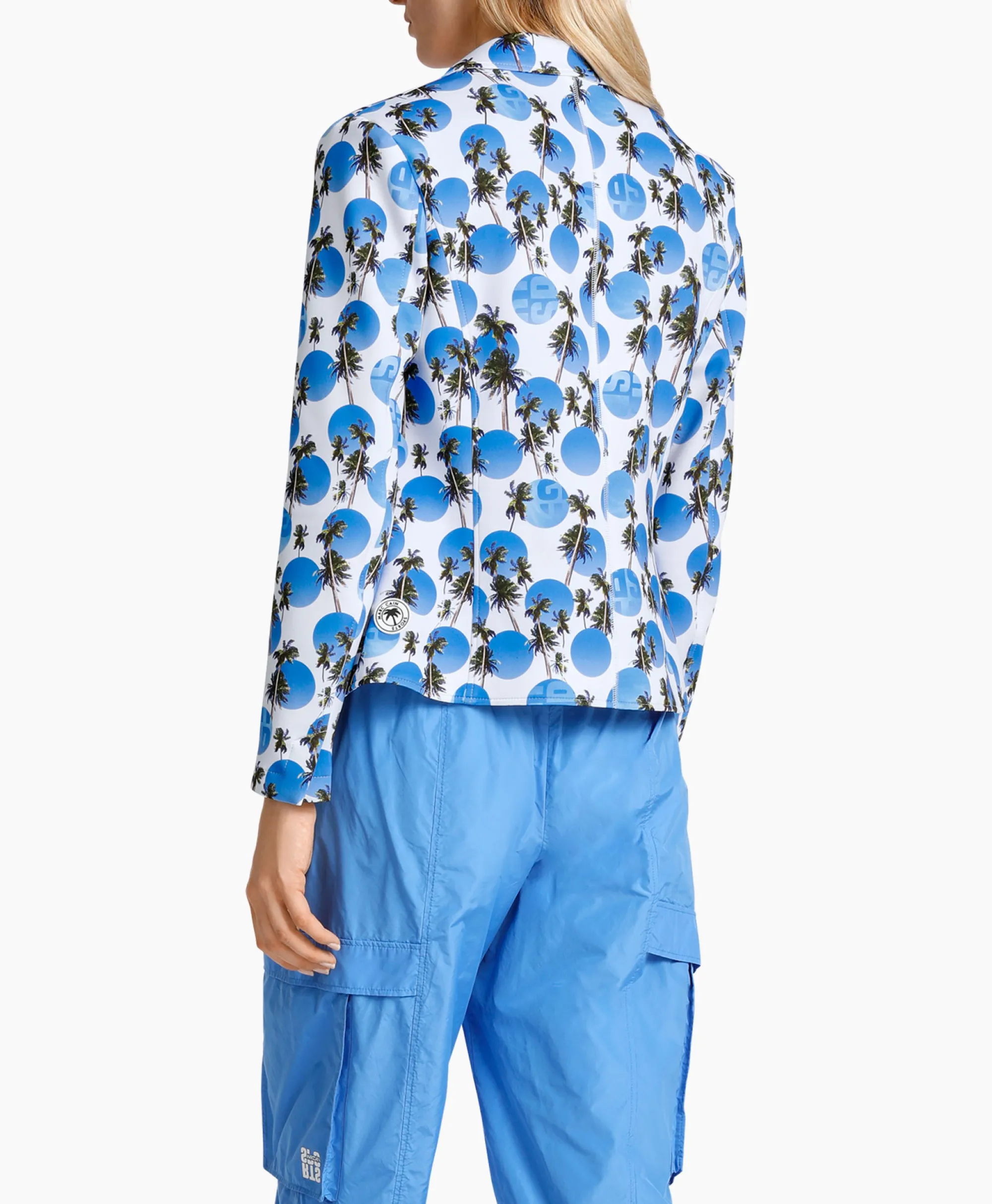 Marccain Sport Jasje Ws 34.08 J77 Donker Blauw*Dames Blazers