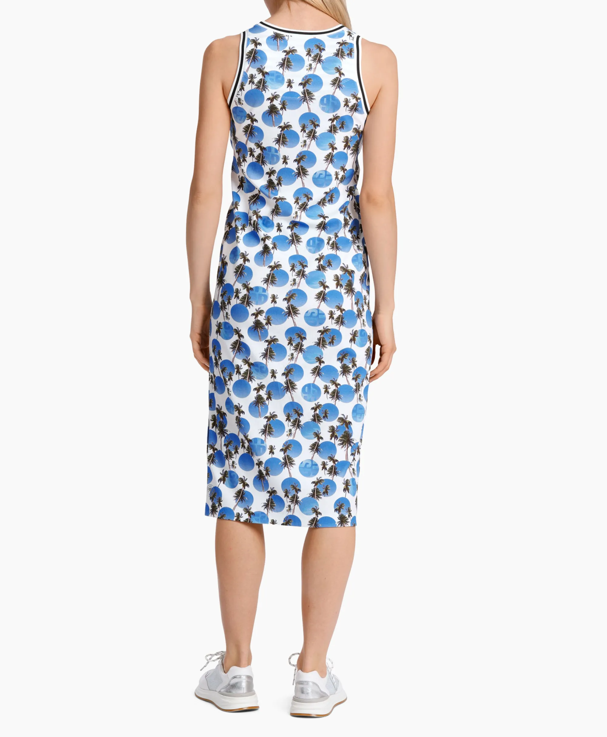 Marccain Sport Jurk Ws 21.49 J78 Donker Blauw*Dames Bruiloftskleding