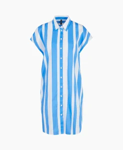 Marccain Sport Jurk Ws 21.53 W84 Donker Blauw*Dames Blouses