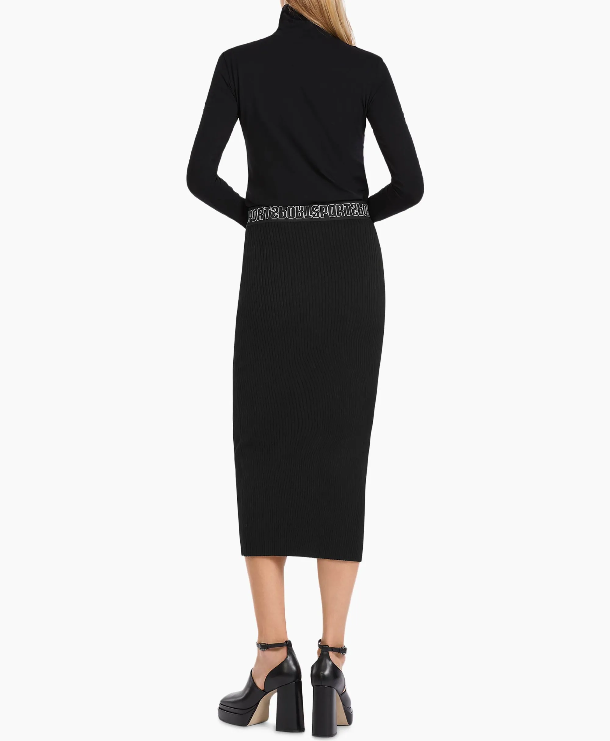 Marccain Sport Rok Vs 71.14 M09 Zwart*Dames Rokken