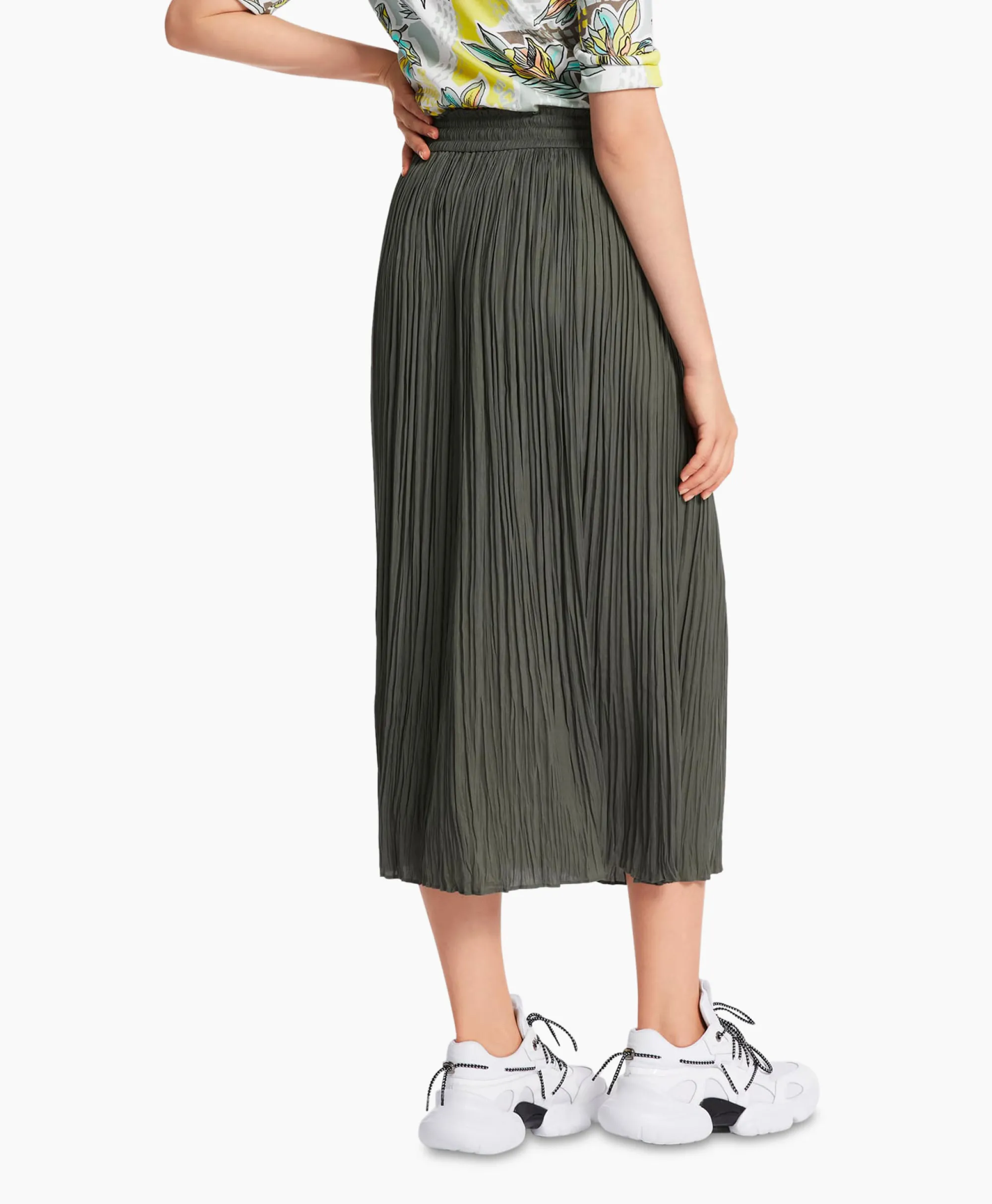 Marccain Sport Rok Ws 71.01 W39 Donker Groen*Dames Rokken